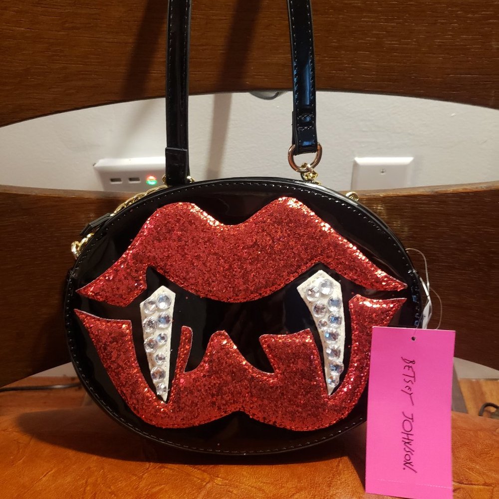 Betsy Johnson Halloween Vampire Purse